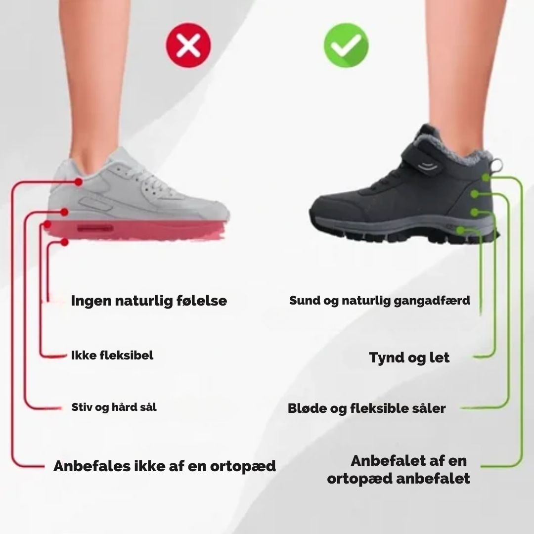 OrthoCare Boot - ergonomisk og smertelindrende komfortsko