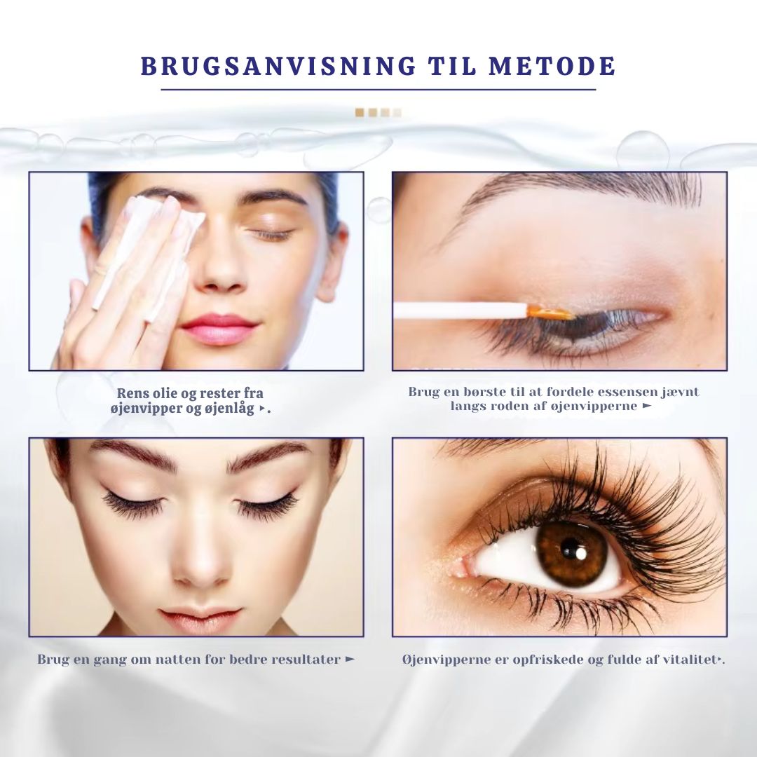 ATTELO | Serum til vækst af øjenvipper, Eyebrow Enhancement, Eye Lash Follicle Nutrition