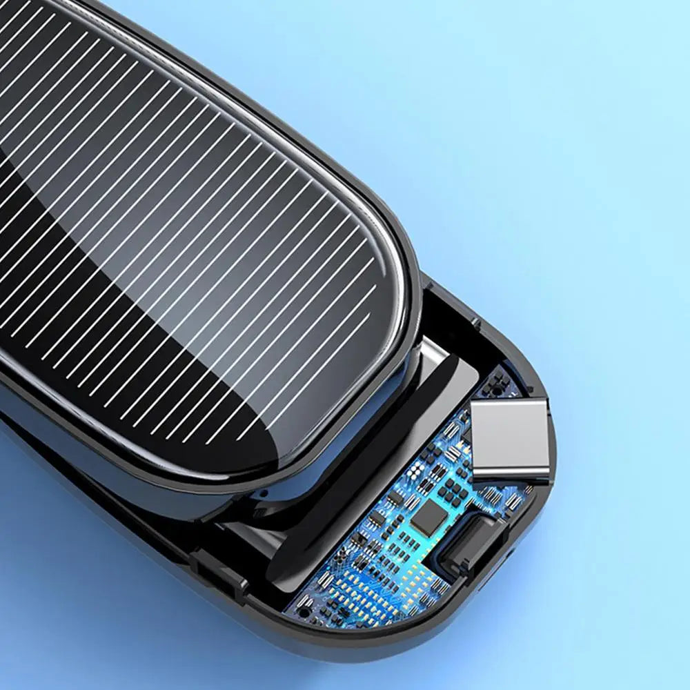 SolarKey® - 1200mAh solar nøglerings powerbank