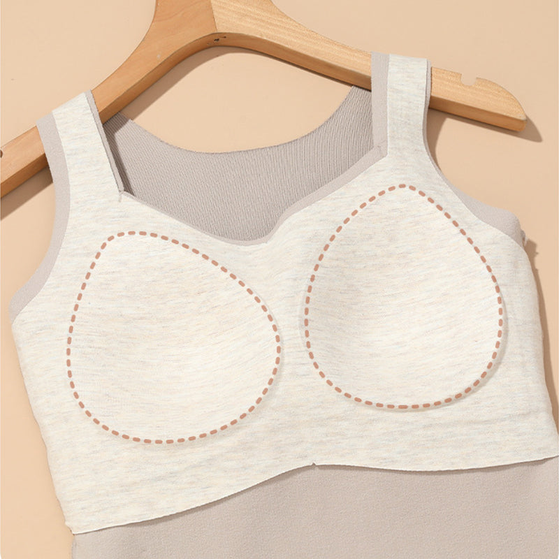Varm tanktop med integreret bh