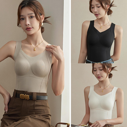 Varm tanktop med integreret bh
